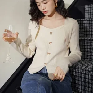 Ribbon Knit Top